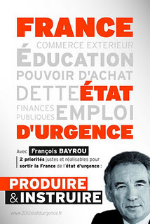 Produire et instruire bayrou 2012