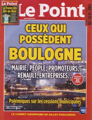 Le Point Mai 2012 Boulogne Billancourt