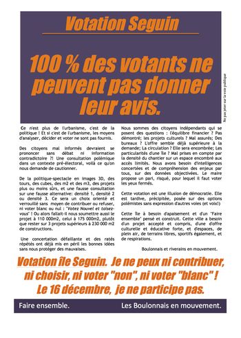 Tract votation ile seguinDEF